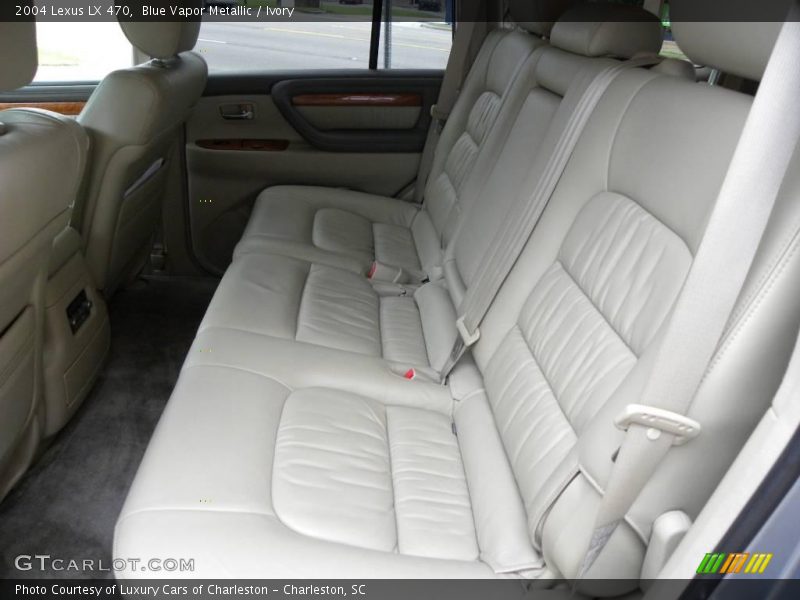 Blue Vapor Metallic / Ivory 2004 Lexus LX 470