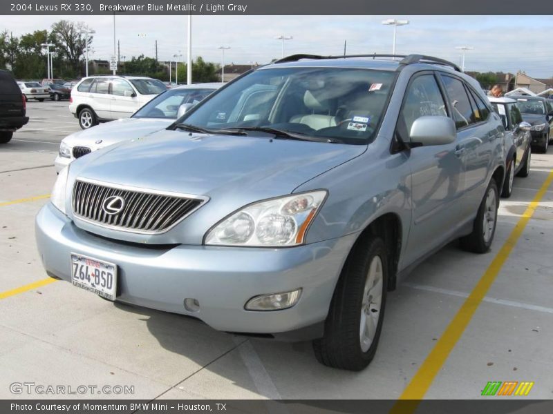 Breakwater Blue Metallic / Light Gray 2004 Lexus RX 330