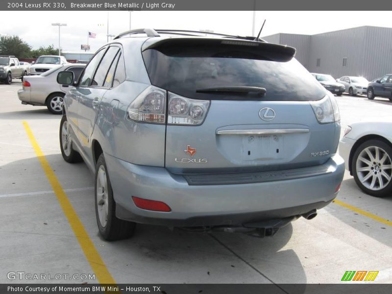 Breakwater Blue Metallic / Light Gray 2004 Lexus RX 330