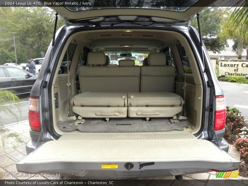 Blue Vapor Metallic / Ivory 2004 Lexus LX 470