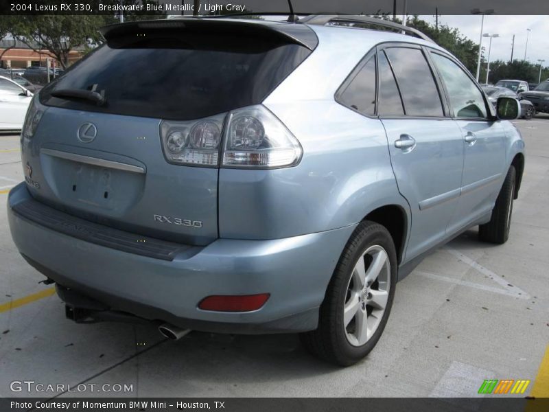 Breakwater Blue Metallic / Light Gray 2004 Lexus RX 330