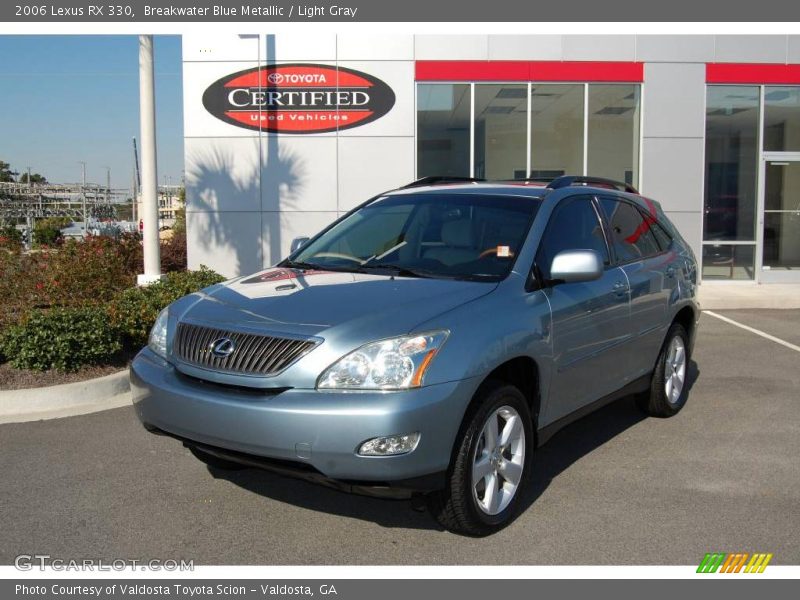 Breakwater Blue Metallic / Light Gray 2006 Lexus RX 330