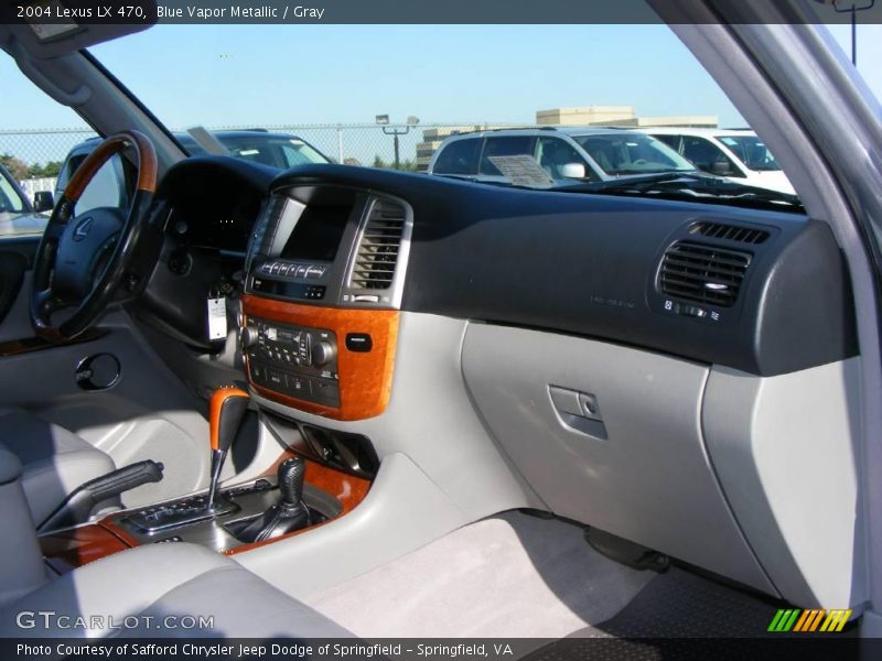 Blue Vapor Metallic / Gray 2004 Lexus LX 470