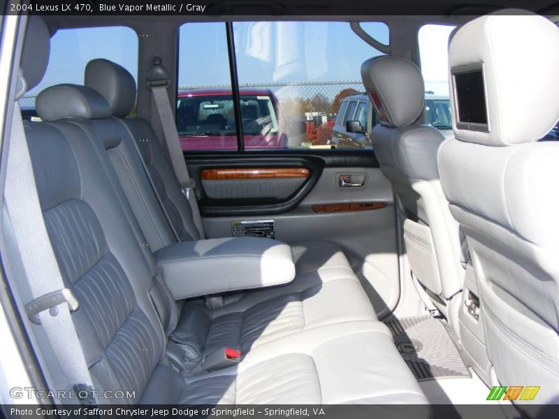 Blue Vapor Metallic / Gray 2004 Lexus LX 470