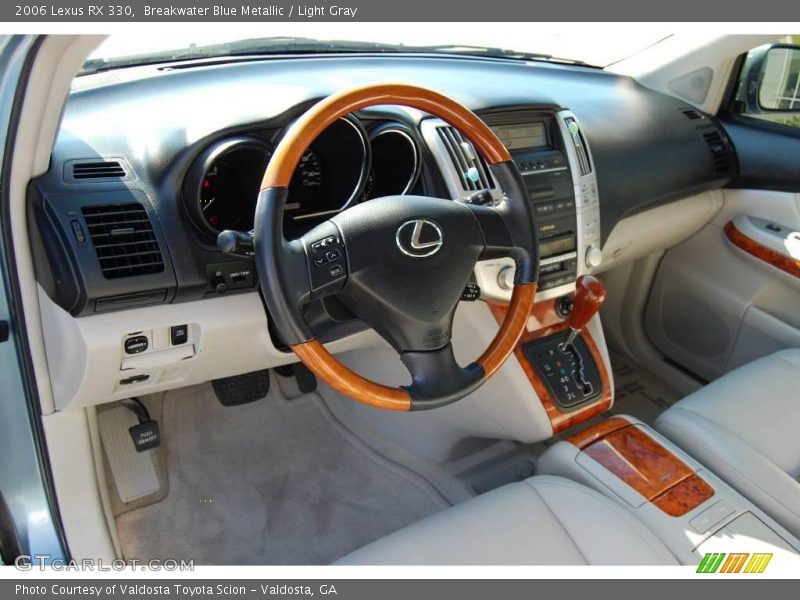 Breakwater Blue Metallic / Light Gray 2006 Lexus RX 330