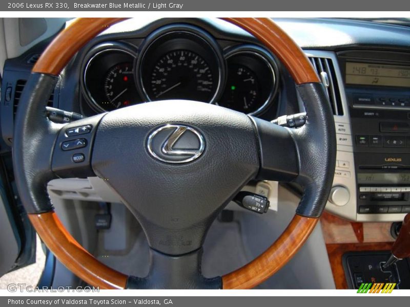 Breakwater Blue Metallic / Light Gray 2006 Lexus RX 330
