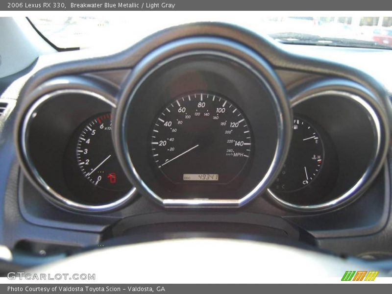 Breakwater Blue Metallic / Light Gray 2006 Lexus RX 330