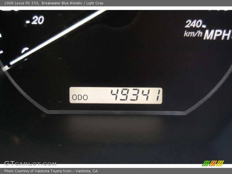 Breakwater Blue Metallic / Light Gray 2006 Lexus RX 330