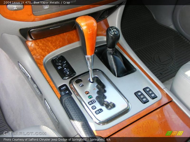 Blue Vapor Metallic / Gray 2004 Lexus LX 470