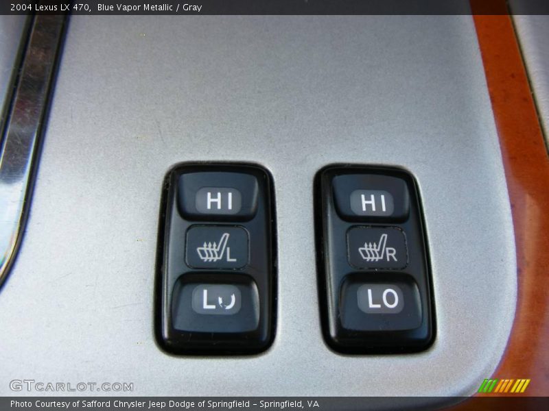 Blue Vapor Metallic / Gray 2004 Lexus LX 470