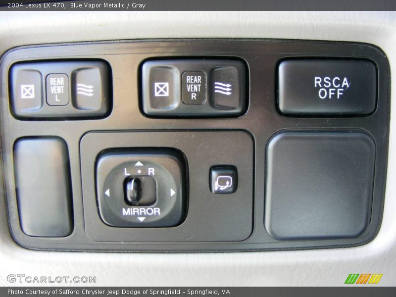 Blue Vapor Metallic / Gray 2004 Lexus LX 470