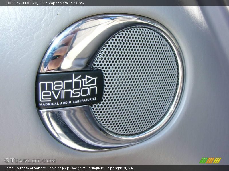 Blue Vapor Metallic / Gray 2004 Lexus LX 470