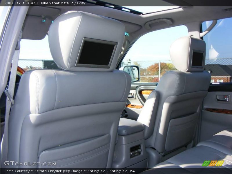 Blue Vapor Metallic / Gray 2004 Lexus LX 470