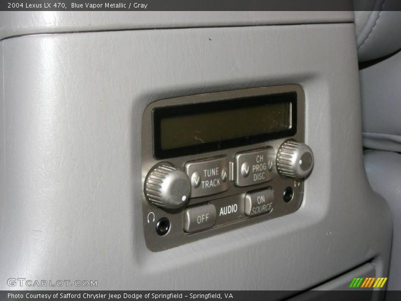 Blue Vapor Metallic / Gray 2004 Lexus LX 470