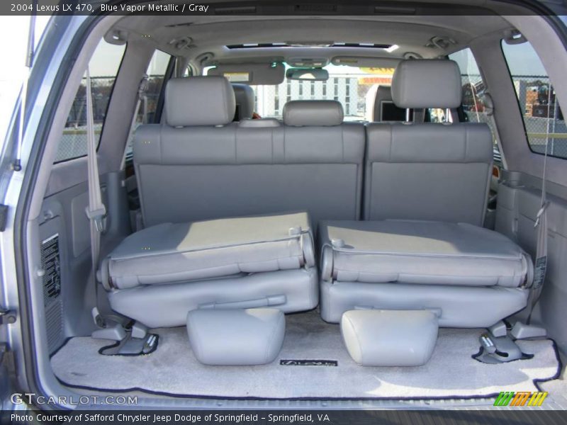 Blue Vapor Metallic / Gray 2004 Lexus LX 470