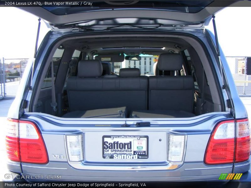 Blue Vapor Metallic / Gray 2004 Lexus LX 470
