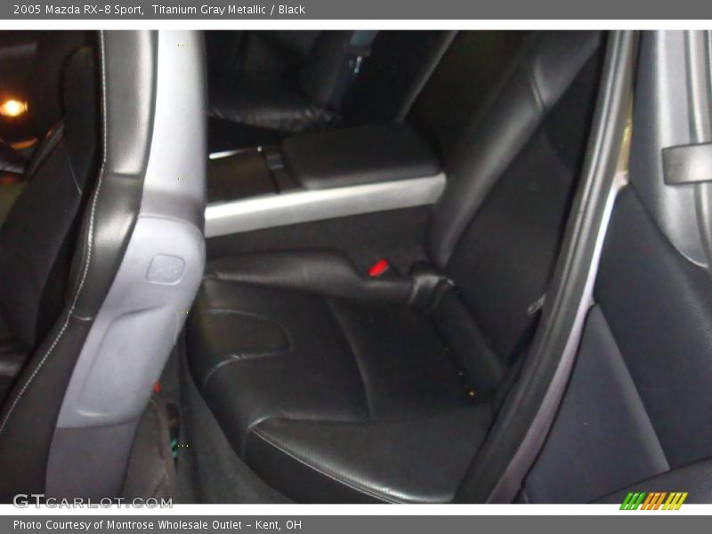 Titanium Gray Metallic / Black 2005 Mazda RX-8 Sport