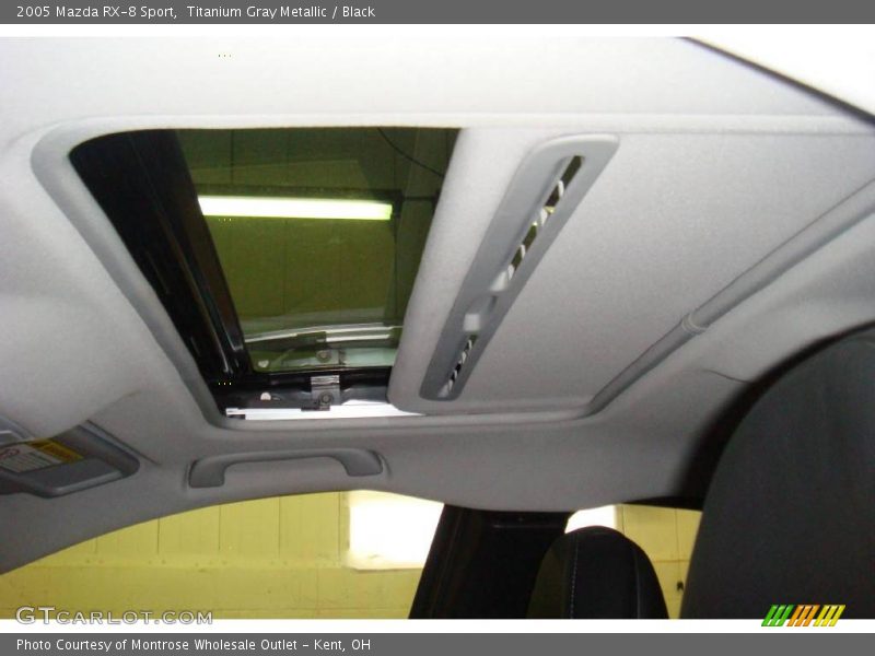 Titanium Gray Metallic / Black 2005 Mazda RX-8 Sport