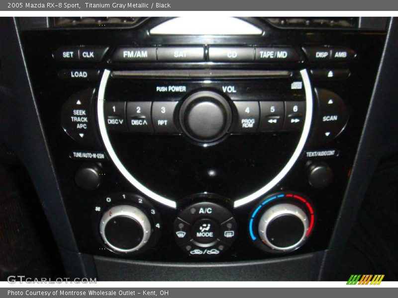 Titanium Gray Metallic / Black 2005 Mazda RX-8 Sport