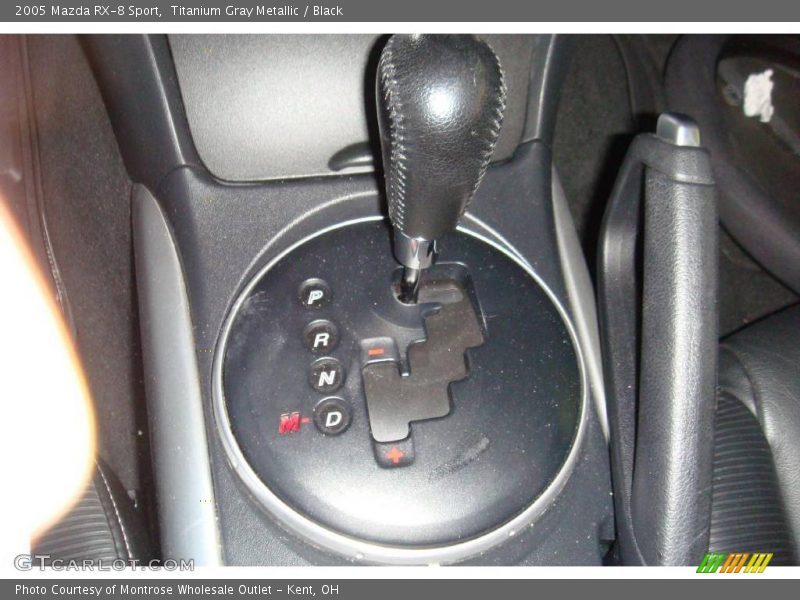 Titanium Gray Metallic / Black 2005 Mazda RX-8 Sport