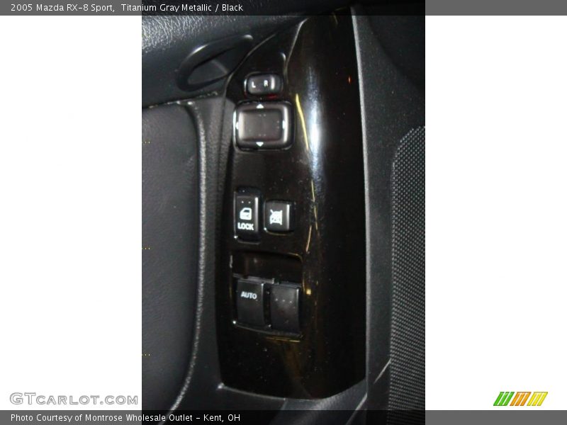 Titanium Gray Metallic / Black 2005 Mazda RX-8 Sport