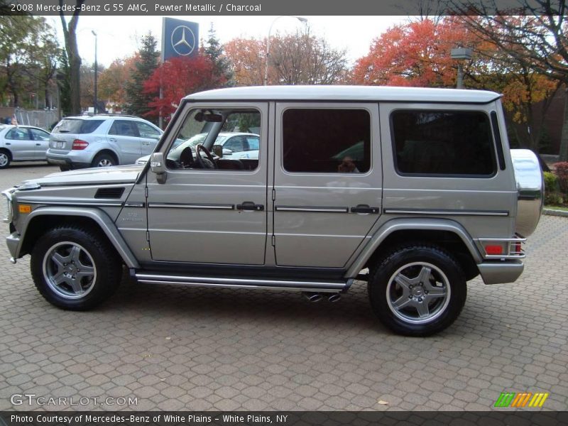 Pewter Metallic / Charcoal 2008 Mercedes-Benz G 55 AMG
