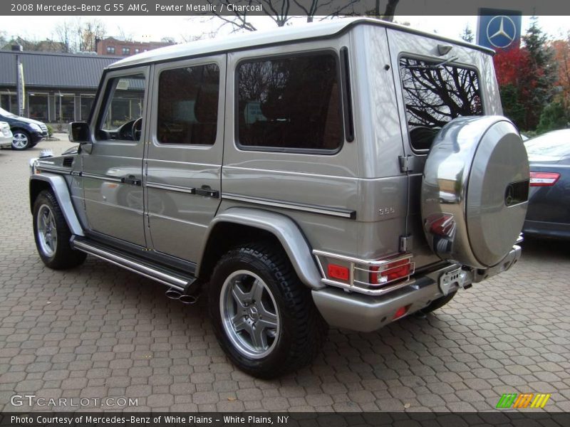 Pewter Metallic / Charcoal 2008 Mercedes-Benz G 55 AMG