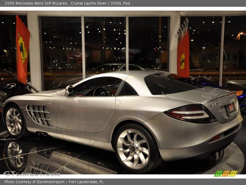 Crystal Laurite Silver / 300SL Red 2006 Mercedes-Benz SLR McLaren