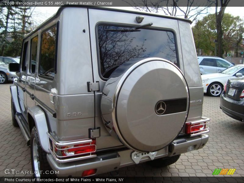 Pewter Metallic / Charcoal 2008 Mercedes-Benz G 55 AMG