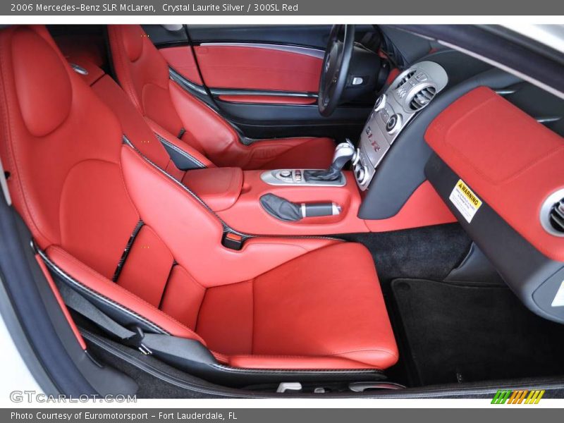  2006 SLR McLaren 300SL Red Interior