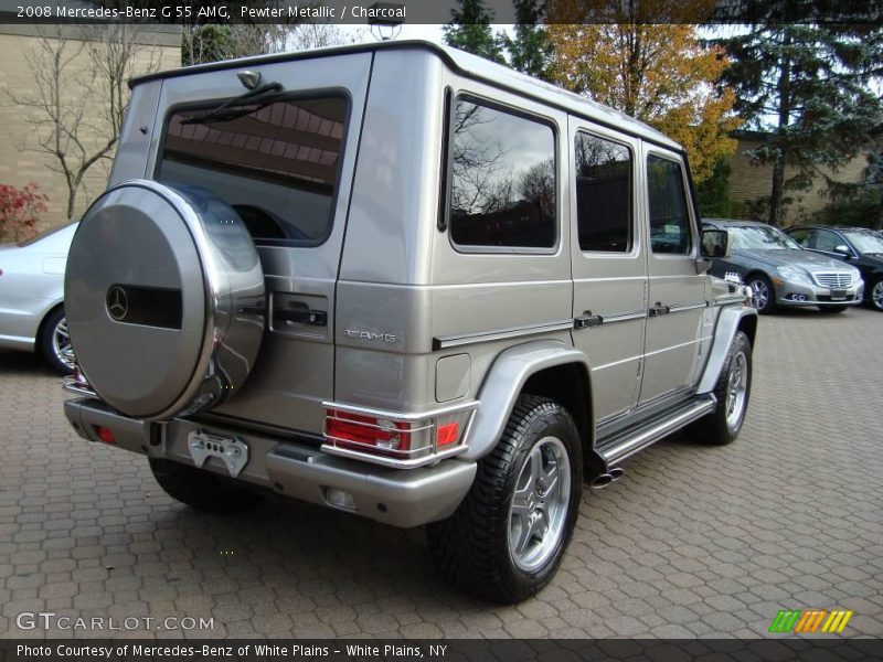 Pewter Metallic / Charcoal 2008 Mercedes-Benz G 55 AMG