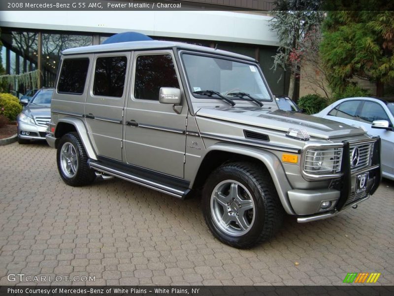 Pewter Metallic / Charcoal 2008 Mercedes-Benz G 55 AMG