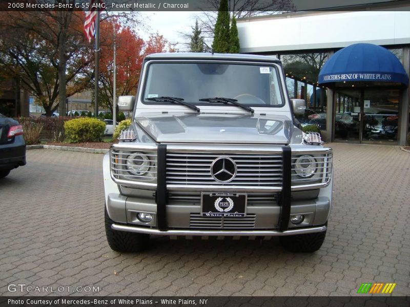 Pewter Metallic / Charcoal 2008 Mercedes-Benz G 55 AMG