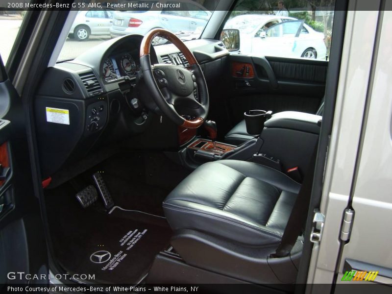 Pewter Metallic / Charcoal 2008 Mercedes-Benz G 55 AMG