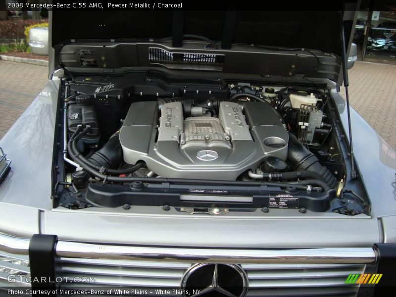 Pewter Metallic / Charcoal 2008 Mercedes-Benz G 55 AMG