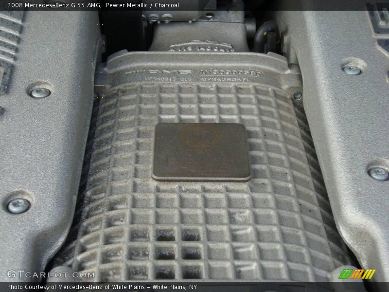 Pewter Metallic / Charcoal 2008 Mercedes-Benz G 55 AMG