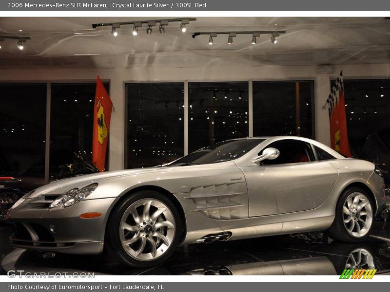 Crystal Laurite Silver / 300SL Red 2006 Mercedes-Benz SLR McLaren