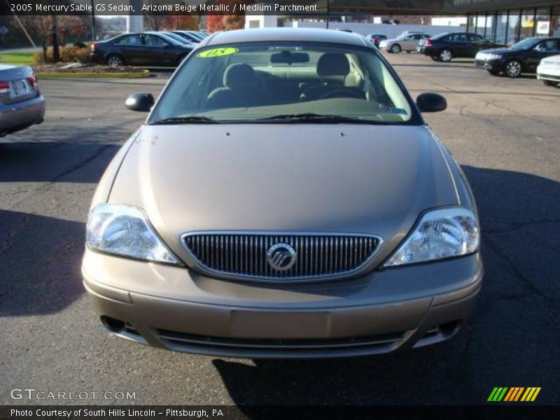 Arizona Beige Metallic / Medium Parchment 2005 Mercury Sable GS Sedan