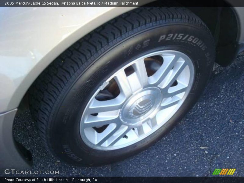 Arizona Beige Metallic / Medium Parchment 2005 Mercury Sable GS Sedan