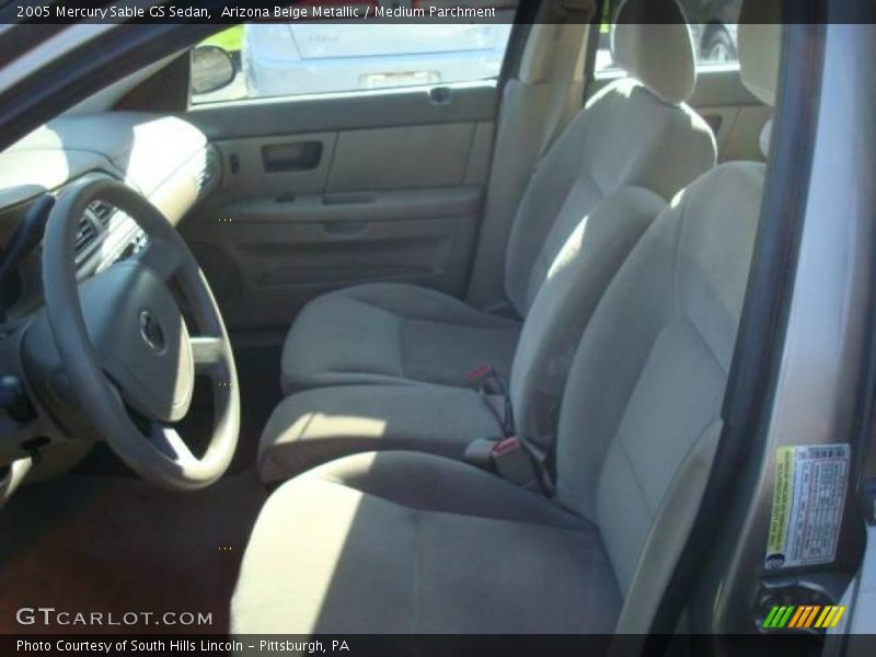 Arizona Beige Metallic / Medium Parchment 2005 Mercury Sable GS Sedan