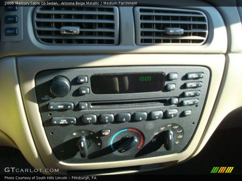 Arizona Beige Metallic / Medium Parchment 2005 Mercury Sable GS Sedan