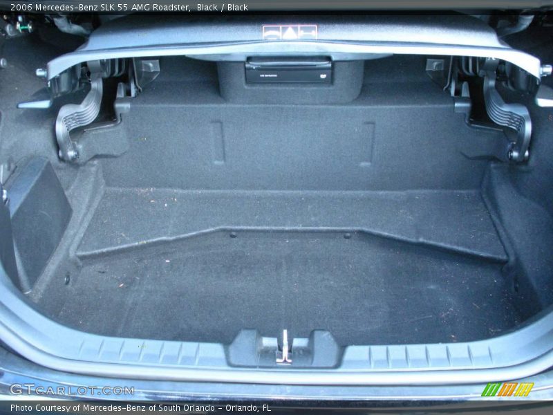 Black / Black 2006 Mercedes-Benz SLK 55 AMG Roadster