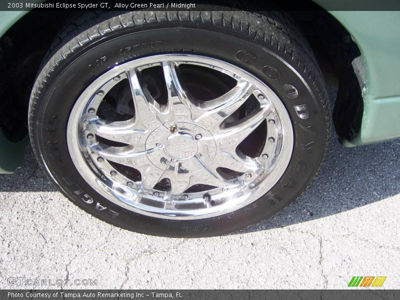 Alloy Green Pearl / Midnight 2003 Mitsubishi Eclipse Spyder GT