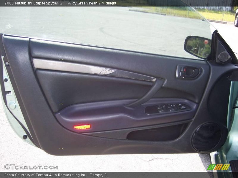 Alloy Green Pearl / Midnight 2003 Mitsubishi Eclipse Spyder GT