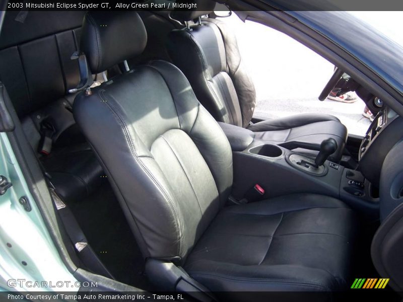 Alloy Green Pearl / Midnight 2003 Mitsubishi Eclipse Spyder GT