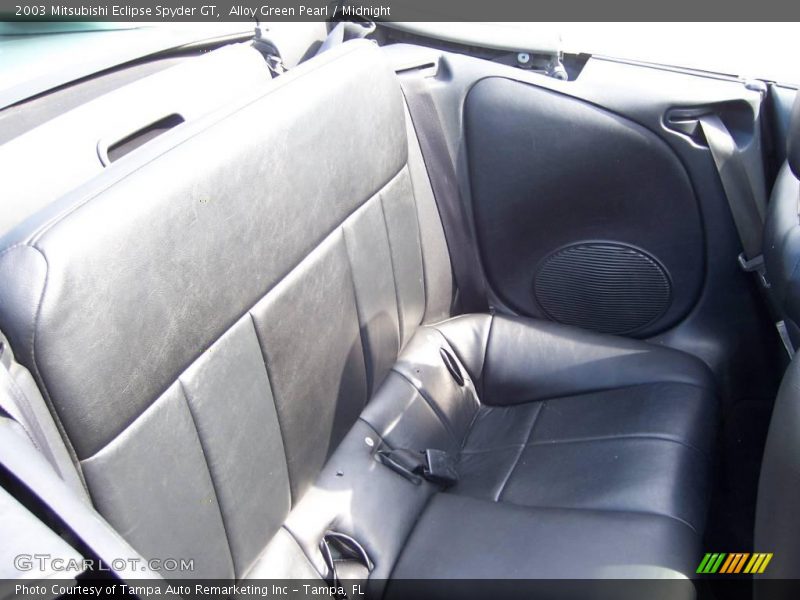 Alloy Green Pearl / Midnight 2003 Mitsubishi Eclipse Spyder GT