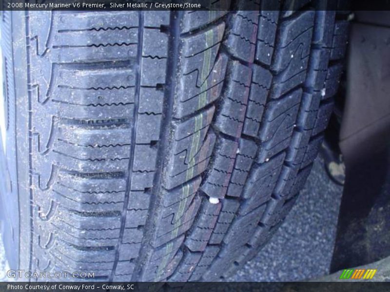 Silver Metallic / Greystone/Stone 2008 Mercury Mariner V6 Premier