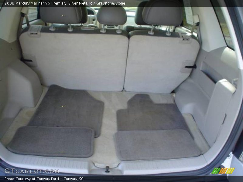 Silver Metallic / Greystone/Stone 2008 Mercury Mariner V6 Premier