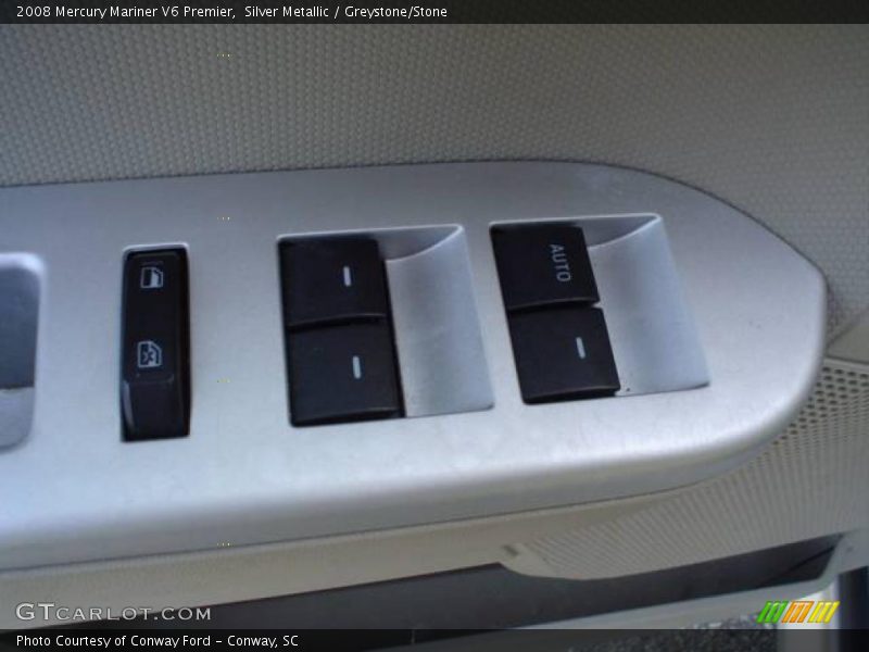 Silver Metallic / Greystone/Stone 2008 Mercury Mariner V6 Premier