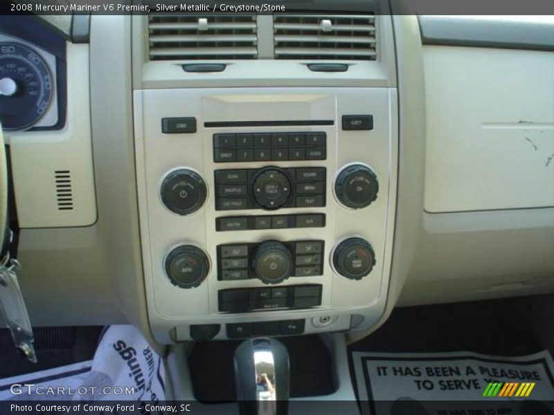 Silver Metallic / Greystone/Stone 2008 Mercury Mariner V6 Premier